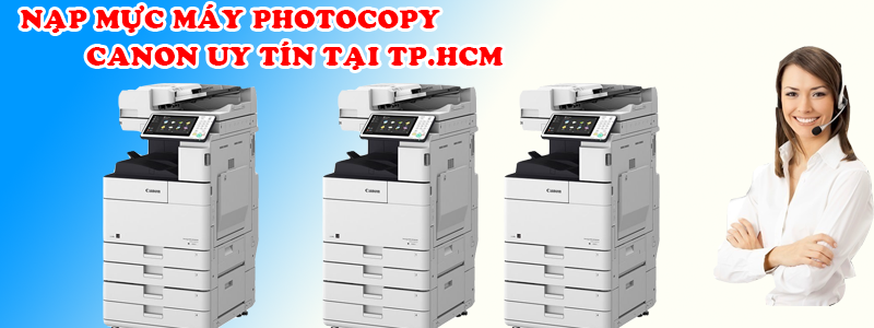 Dịch vụ nạp mực máy in photocopy Canon uy tín