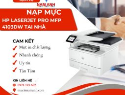 Nạp mực Máy in HP LaserJet Pro MFP 4103dw (2Z627A)