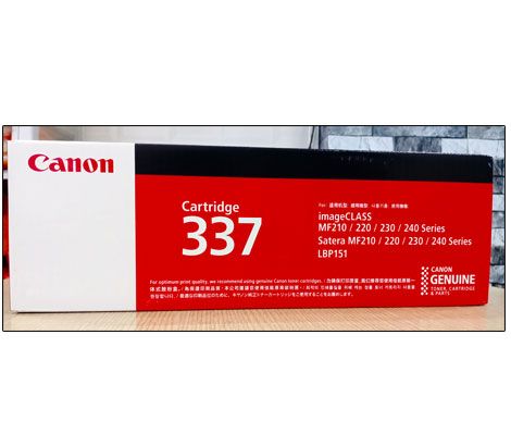 Mực in Canon 337 dùng cho máy in Canon 240 series / mf210 / 220 / 230 / lbp151